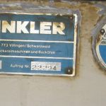 Winkler 307 Bunmachine 5 rows
